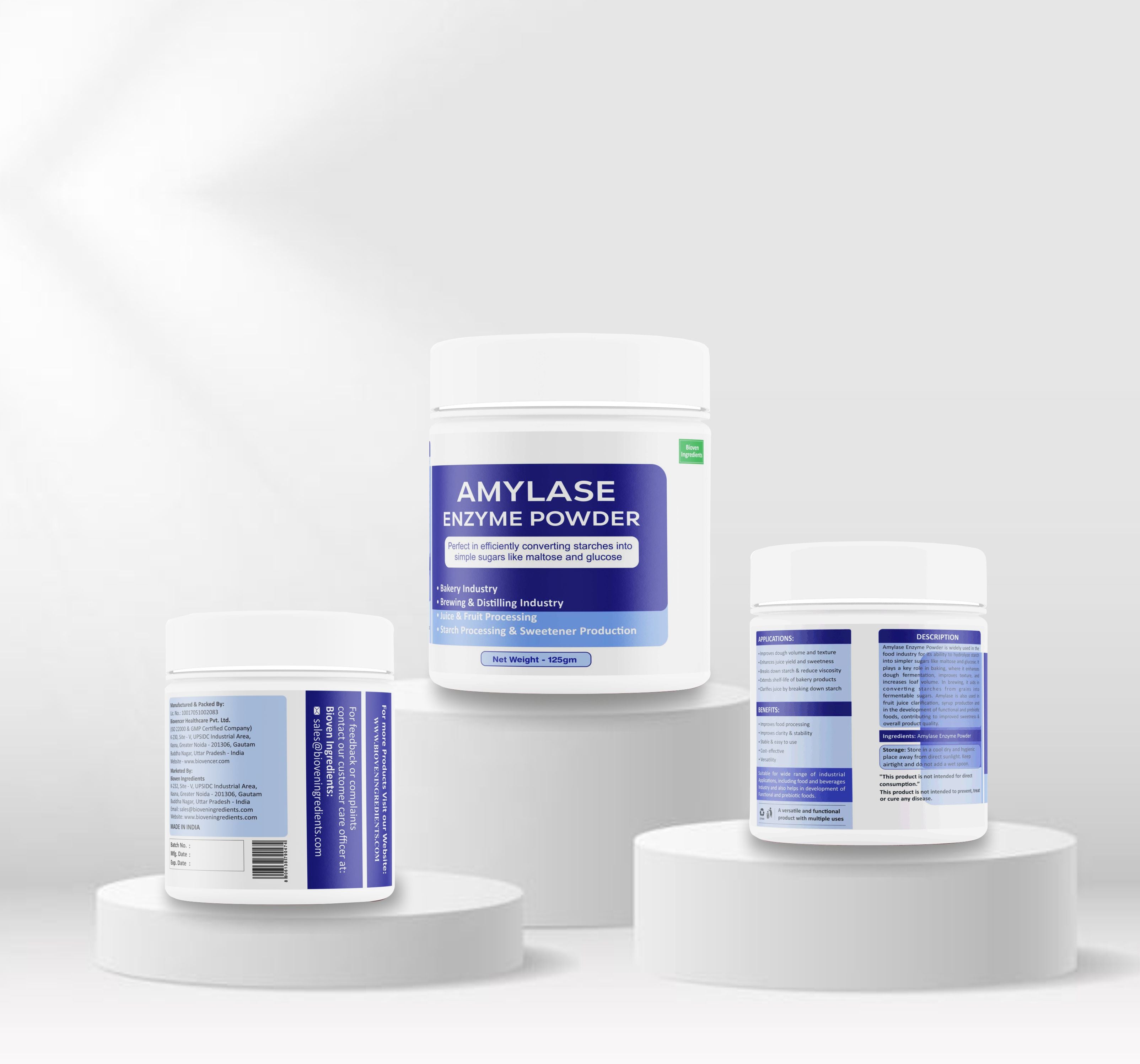 Amylase Enzyme Powder