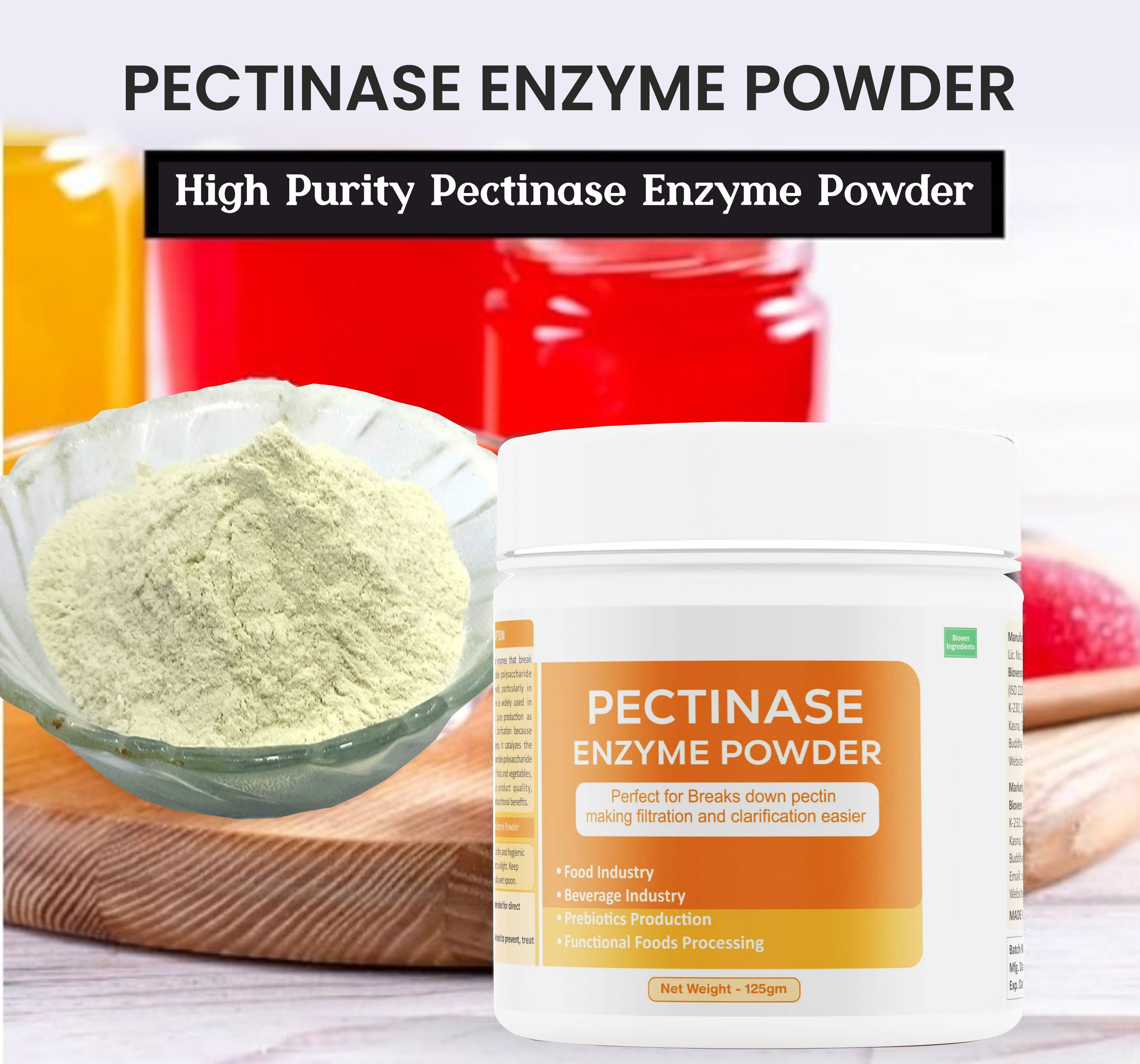 Pectinase Enzyme Powder