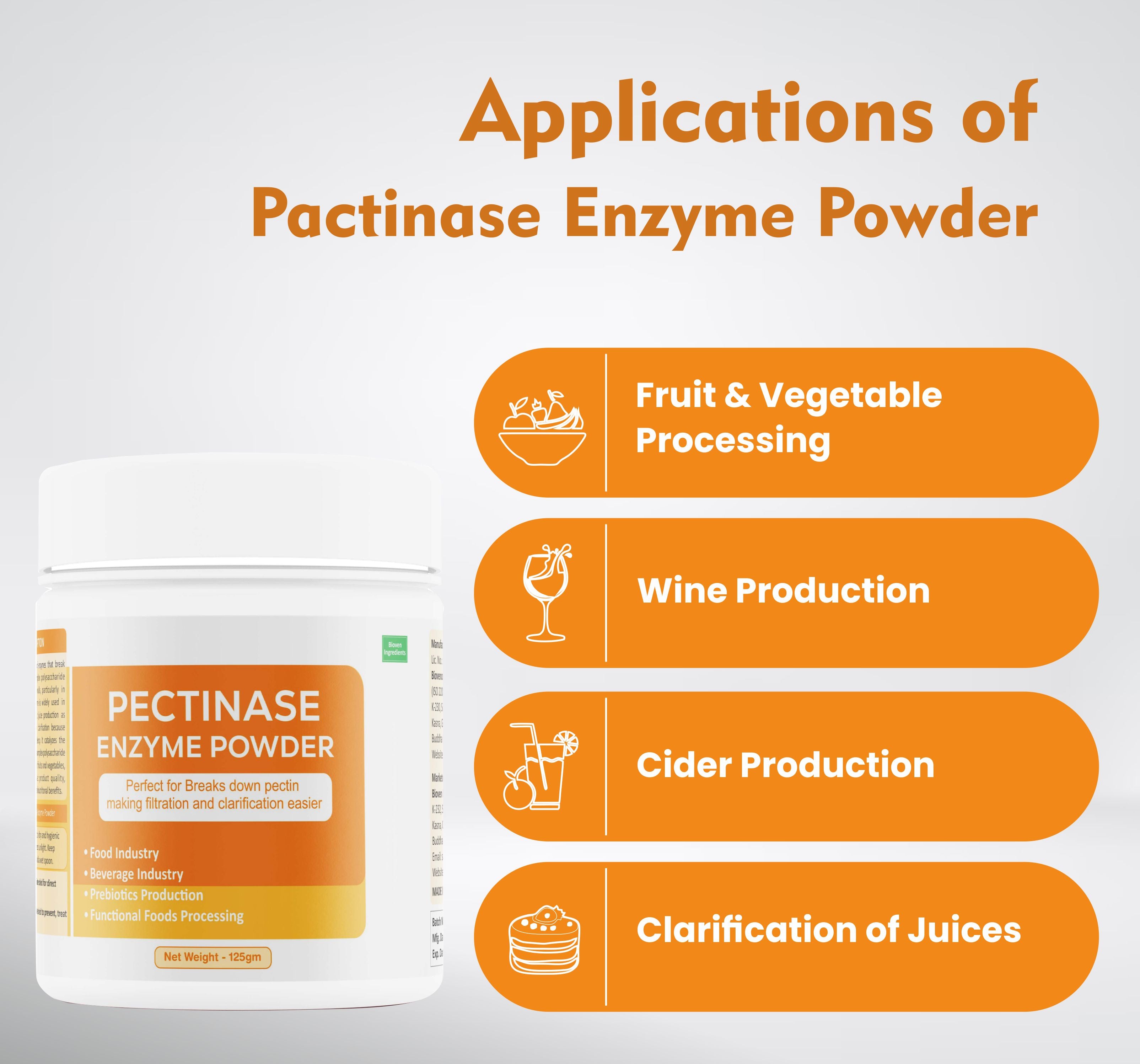 Pectinase Enzyme Powder